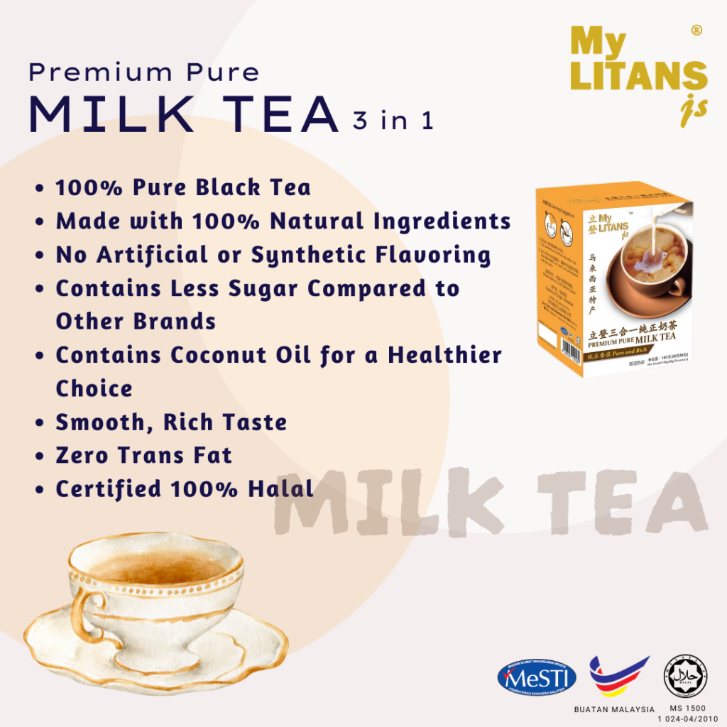 MyLITANSjs 3 in 1/2 in 1 Premium Pure White Coffee [3 Flavour] and ...